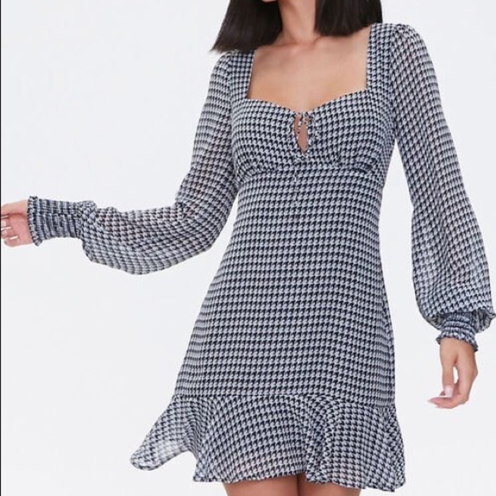 Black and White Dress